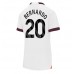 Billige Manchester City Bernardo Silva #20 Udebane Fodboldtrøjer Dame 2023-24 Kortærmet
